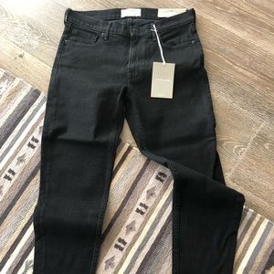 NWT Everlane Midrise Skinny Jeans in Black (Ankle)